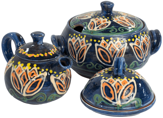 Handmade Caribbean ceramics