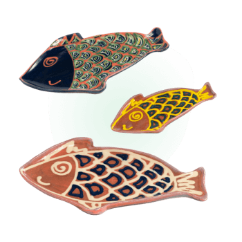 Fish Platters ceramics
