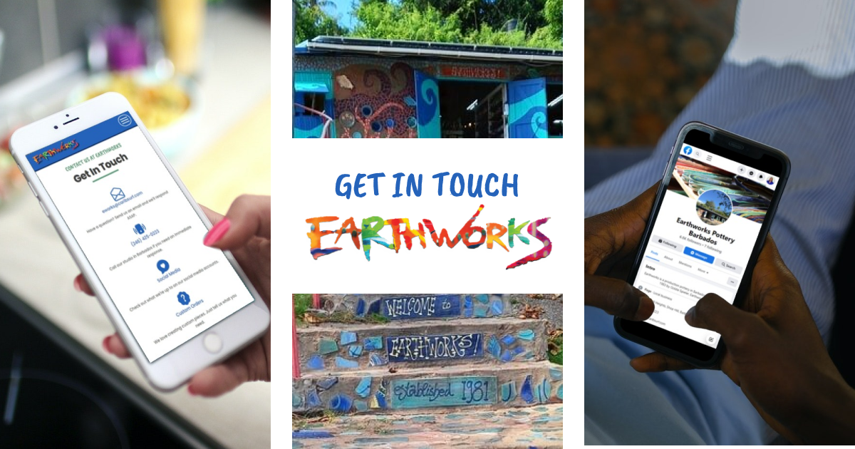 Contact Us At Earthworks Pottery