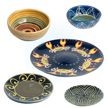 Place Settings - Round ceramics